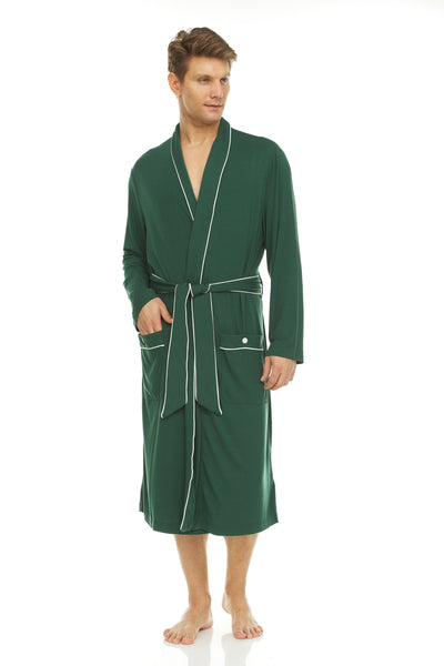 Men’s Dream Micro Modal Green Robe