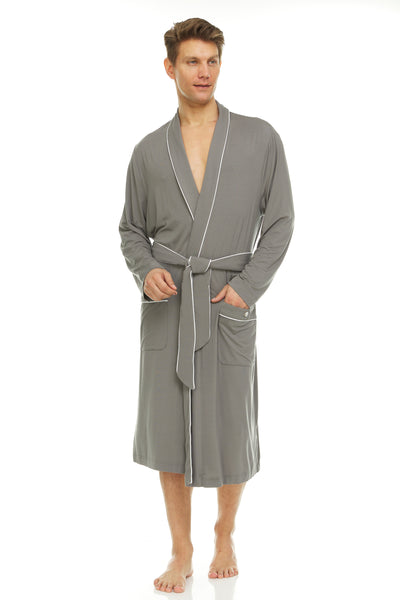 Men’s Dream Micro Modal Grey Robe