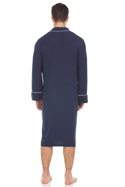 Men’s Dream Micro Modal Navy Nightshirt