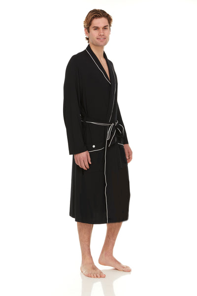 Men’s Dream Micro Modal Black Robe