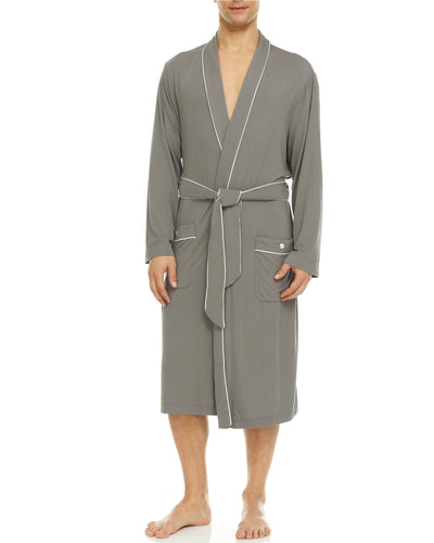 Men’s Dream Micro Modal Grey Robe