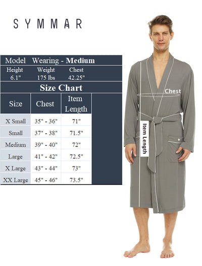 Men’s Dream Micro Modal Black Robe