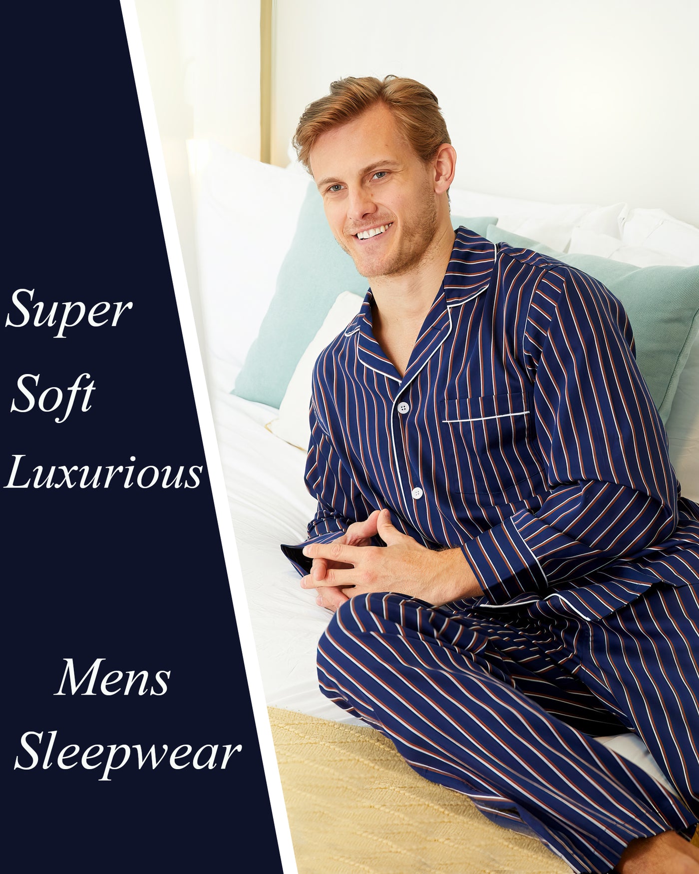 Men's Redwood Super-Soft Tencel Pajamas